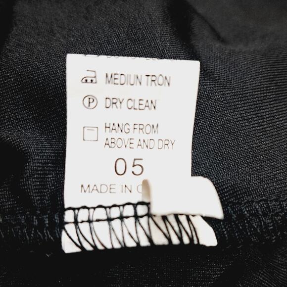 Itty Bitty Black Mini Open Side Spaghetti Strap Party Club Dress Med - Picture 7 of 7